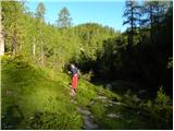 Planina Ravne - Kocbekov dom na Korošici